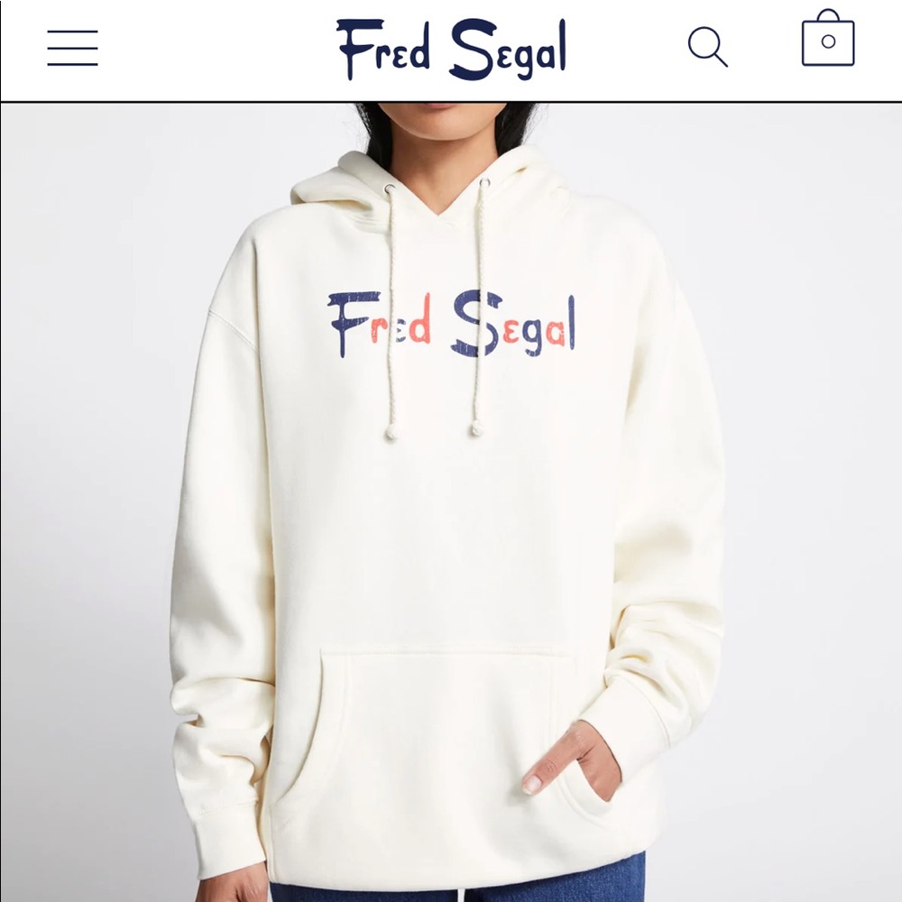 Fred Segal Logo Hoodie. Like New!